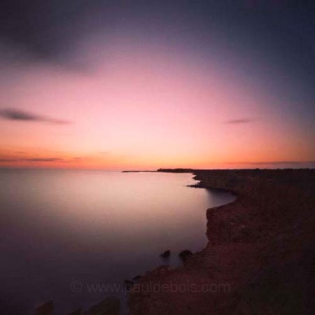 Pinhole Impressions 26 - sunset at Puerto de Conil, in the south of Spain