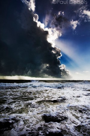 Cape Trafalgar, Spain, on display at the Red Dot exhibition.