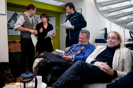 Briefing before the Christmas 2010 Gardeners' Question Time recording