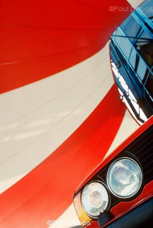 BMW 5 Series, shot on Kodachrome 64 for Car Magazine in 1990