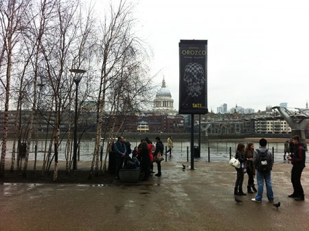 St Paul's Cathedral taken from Tate Modern