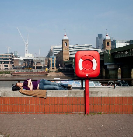 Embankment near London Bridge