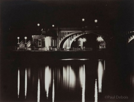 Richmond lock on River Thames - Kallitype print