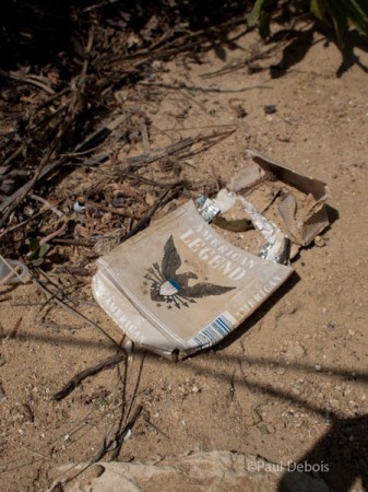 Cigarette packet, Conil