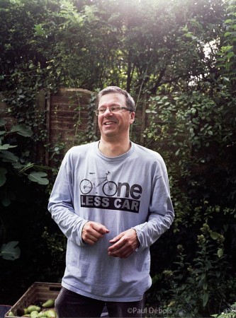 Michael, fruit picking volunteer and organizer