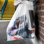 Rubbish bag, Ealing Common Tube