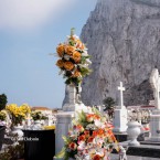 Cemetery next to Airport, Gibraltar