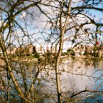 View towards Chiswick Marina