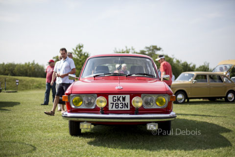 VW 412 LS, Festival of the Unexceptional 2014, Whittlebury Park