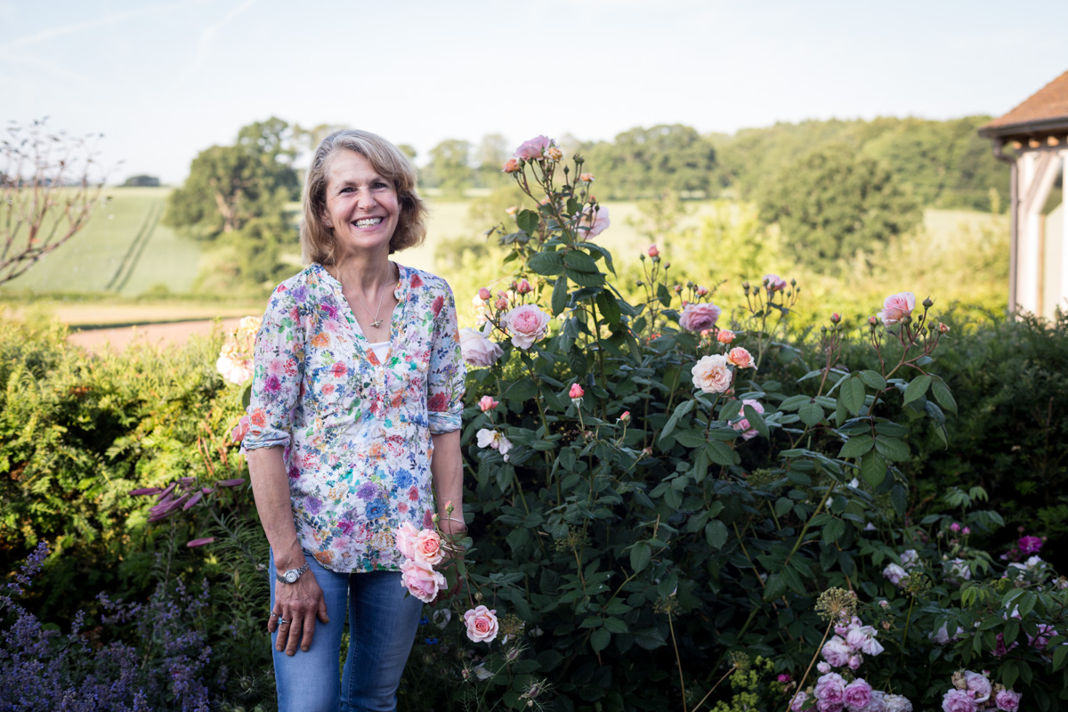 Rosebie Morton, flower farm, Hampshire